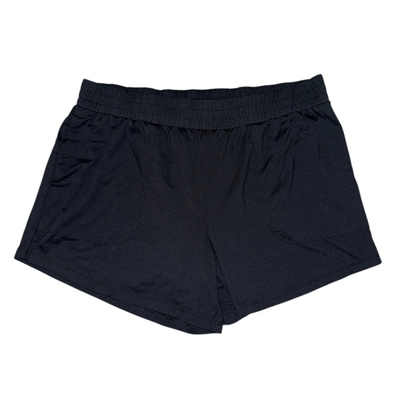 all in motion Pants - All in Motion Target black pocket elastic waistband shorts women’s size large